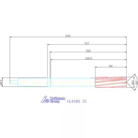 Holex Gépi dörzsár konfigurálható 21 mm