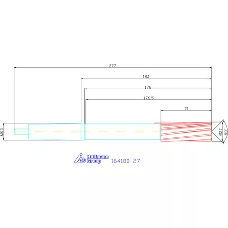 Holex Gépi dörzsár konfigurálható 27 mm