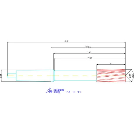 Holex Gépi dörzsár konfigurálható 33 mm