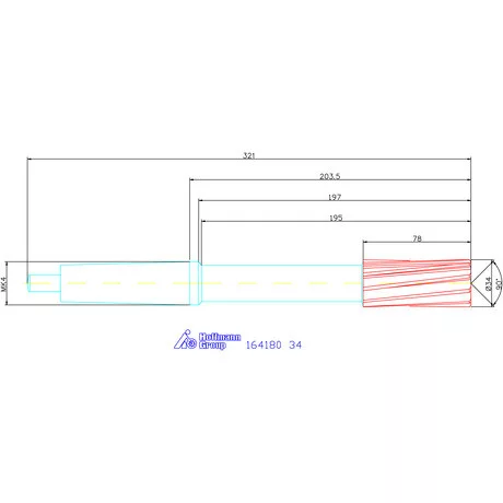 Holex Gépi dörzsár konfigurálható 34 mm