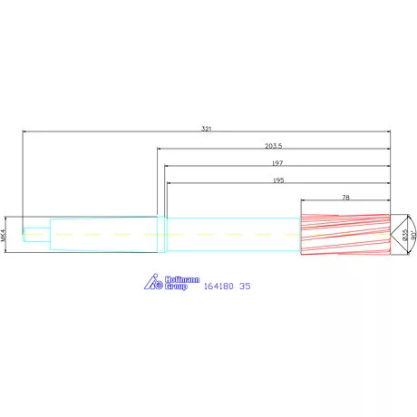 Holex Gépi dörzsár konfigurálható 35 mm