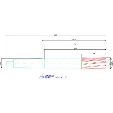 Holex Gépi dörzsár konfigurálható 37 mm