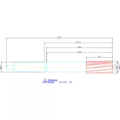 Holex Gépi dörzsár konfigurálható 38 mm