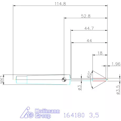 Holex Gépi dörzsár konfigurálható 3,5 mm