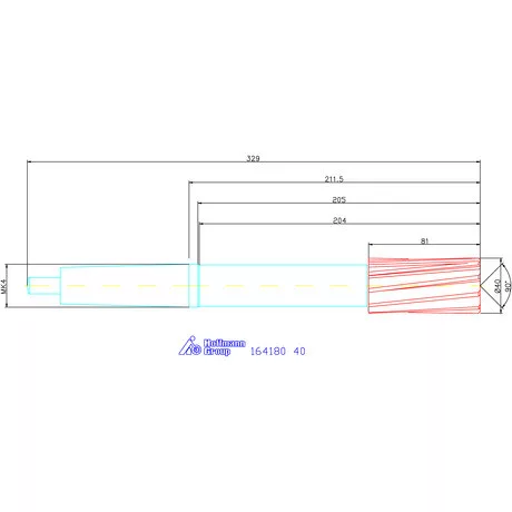 Holex Gépi dörzsár konfigurálható 40 mm