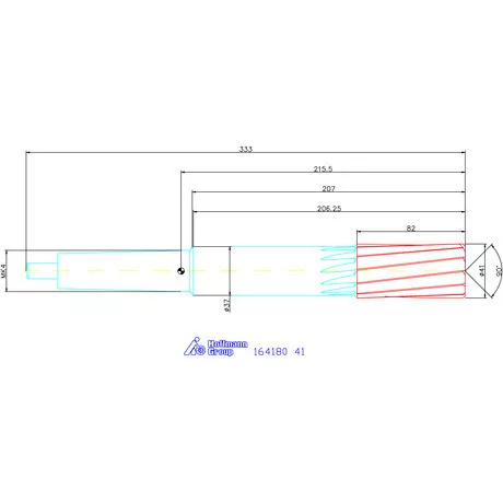 Holex Gépi dörzsár konfigurálható 41 mm
