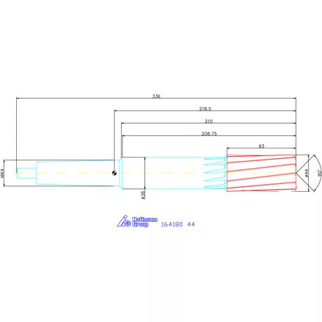 Holex Gépi dörzsár konfigurálható 44 mm