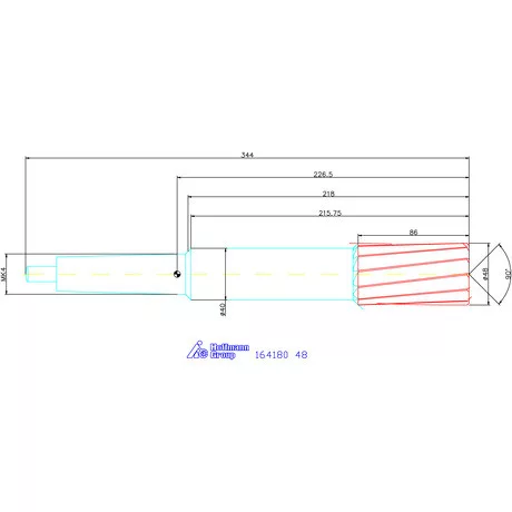 Holex Gépi dörzsár konfigurálható 48 mm