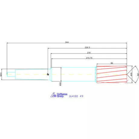 Holex Gépi dörzsár konfigurálható 49 mm