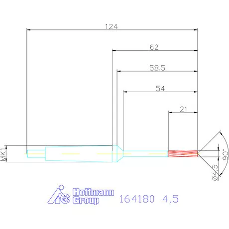 Holex Gépi dörzsár konfigurálható 4,5 mm