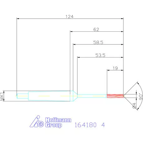 Holex Gépi dörzsár konfigurálható 4 mm