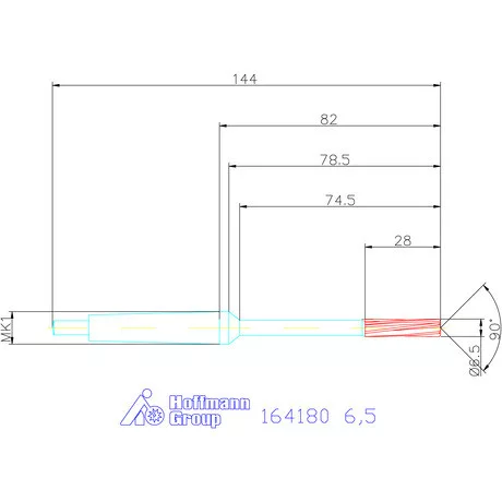 Holex Gépi dörzsár konfigurálható 6,5 mm