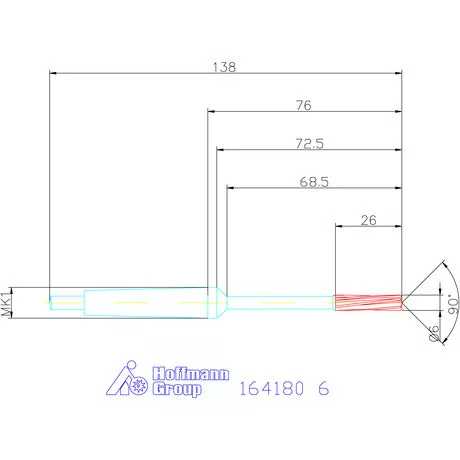 Holex Gépi dörzsár konfigurálható 6 mm