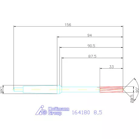 Holex Gépi dörzsár konfigurálható 8,5 mm