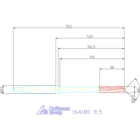 Holex Gépi dörzsár konfigurálható 9,5 mm