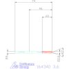 Garant VHM-NC gépi dörzsár 3,6 mm