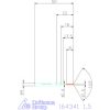 Garant VHM-NC gépi dörzsár 1,5 mm