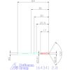Garant VHM-NC gépi dörzsár 2,8 mm