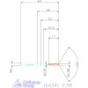 Garant VHM-NC gépi dörzsár 2,98 mm