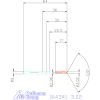 Garant VHM-NC gépi dörzsár 3,02 mm