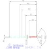 Garant VHM-NC gépi dörzsár 3,6 mm