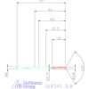 Garant VHM-NC gépi dörzsár 3,8 mm