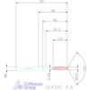 Garant VHM-NC gépi dörzsár 4,6 mm