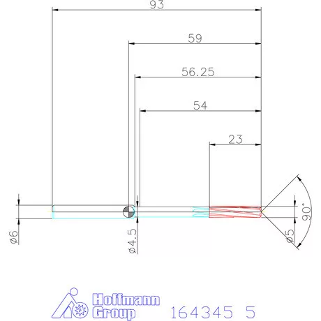 Garant VHM-NC gépi dörzsár konfigurálható 5 mm