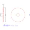 Fém-körfűrésztárcsa finom 100X5 mm