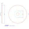 Re-Bo Fém-körfűrésztárcsa finom 200X1,2 mm