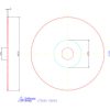 Fém-körfűrésztárcsa finom 200X2 mm