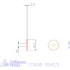 Re-Bo Fém-körfűrésztárcsa finom 20X2,5 mm
