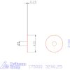 Re-Bo Fém-körfűrésztárcsa finom 32X0,25 mm