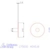 Re-Bo Fém-körfűrésztárcsa finom 40X0,8 mm