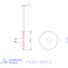 Re-Bo Fém-körfűrésztárcsa finom 40X2,5 mm