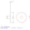 Re-Bo Fém-körfűrésztárcsa finom 50X0,3 mm
