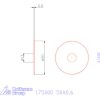 Re-Bo Fém-körfűrésztárcsa finom 50X0,6 mm