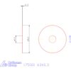 Re-Bo Fém-körfűrésztárcsa finom 63X0,3 mm