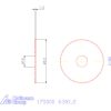 Re-Bo Fém-körfűrésztárcsa finom 63X1,2 mm