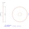 Re-Bo Fém-körfűrésztárcsa durva 100X0,6 mm