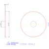 Re-Bo Fém-körfűrésztárcsa durva 100X1,2 mm