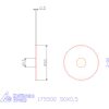 Re-Bo Fém-körfűrésztárcsa durva 50X0,5 mm