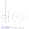 Re-Bo Fém-körfűrésztárcsa durva 50X0,8 mm