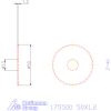 Re-Bo Fém-körfűrésztárcsa durva 50X1,2 mm