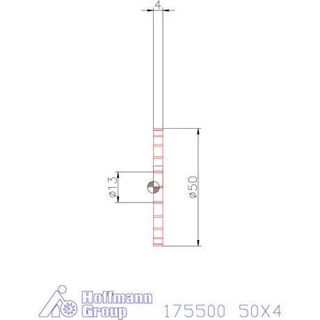 Re-Bo Fém-körfűrésztárcsa durva 50X4 mm