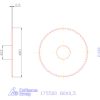 Re-Bo Fém-körfűrésztárcsa durva 80X0,5 mm