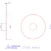 Re-Bo Fém-körfűrésztárcsa durva 80X0,6 mm