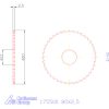 Re-Bo Fém-körfűrésztárcsa durva 80X2,5 mm