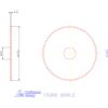 Re-Bo Fém körfűrésztárcsa durva HZ 100X1,2 mm