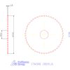 Re-Bo Fém körfűrésztárcsa durva HZ 100X1,6 mm